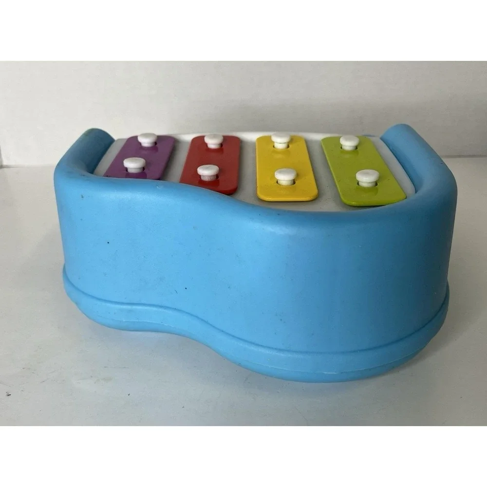 Little Tikes Kids Toy Piano Keyboard Xylophone Blue Multicolor Keys